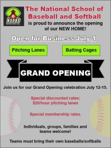 grand opening announcement for july 1st 2017 saturday in plainfield il