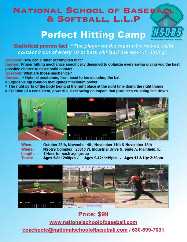 Our PERFECT HITTING CAMP